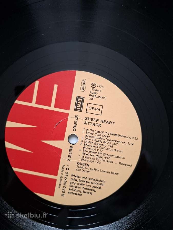Queen 1974 “Sheer Heart Attack - nuotraukos Nr. 5