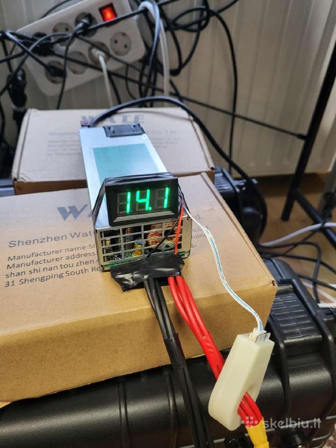 13,8v 100a maitinimo blokas flešinimui - nuotraukos Nr. 3