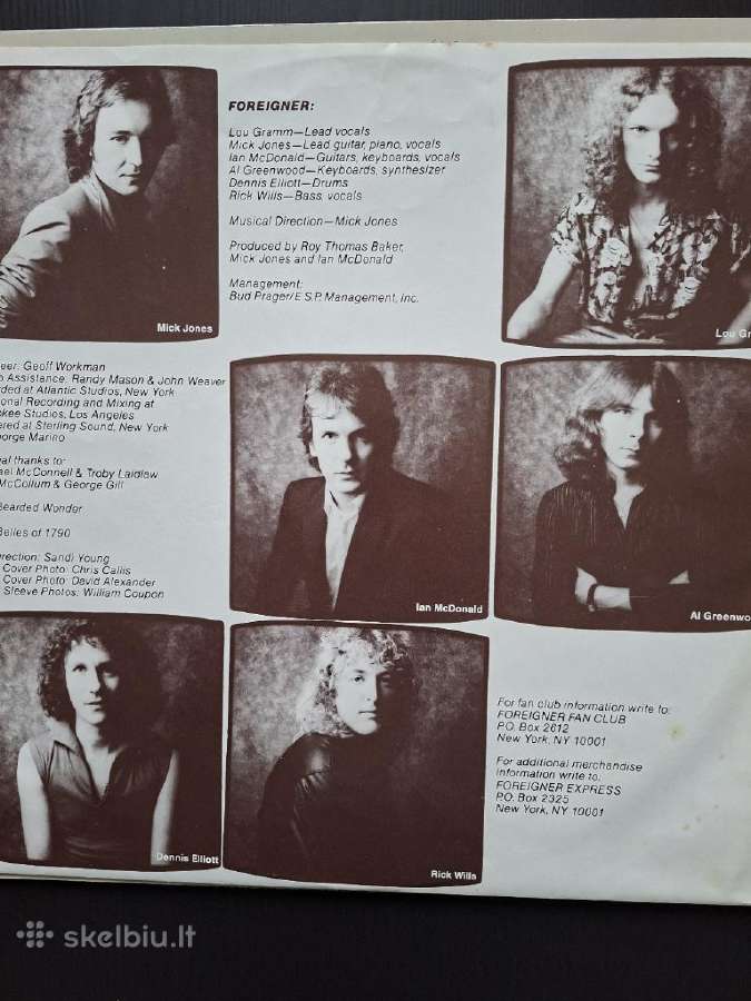 Foreigner 1979 Head Games - nuotraukos Nr. 4