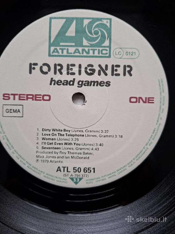 Foreigner 1979 Head Games - nuotraukos Nr. 5
