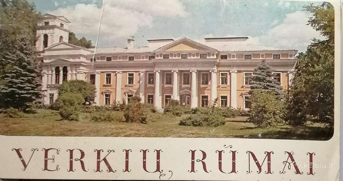 "Verkių Rūmai" atvirukų rinkinys