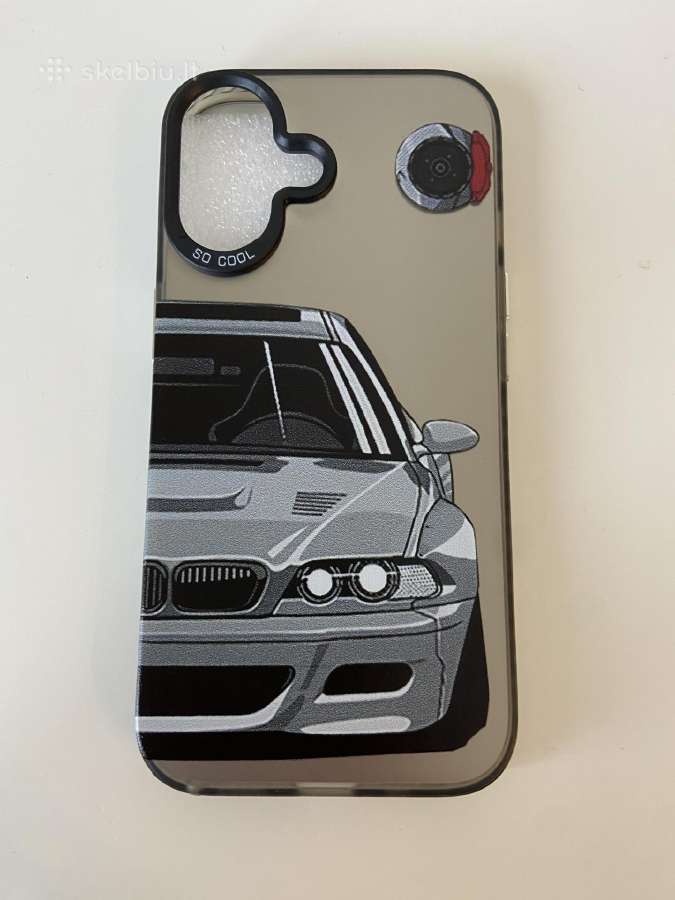 Nauji iPhone 16 dėkliukai