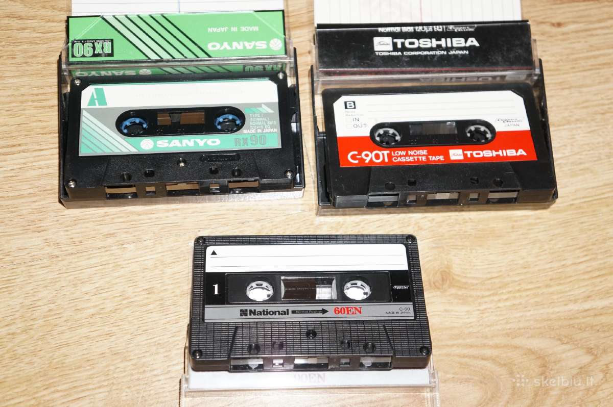 National Sanyo Toshiba garso kasetės - nuotraukos Nr. 3