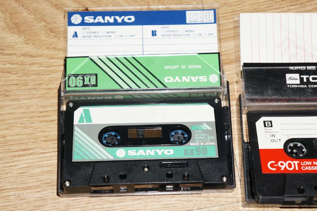 National Sanyo Toshiba garso kasetės - nuotraukos Nr. 4