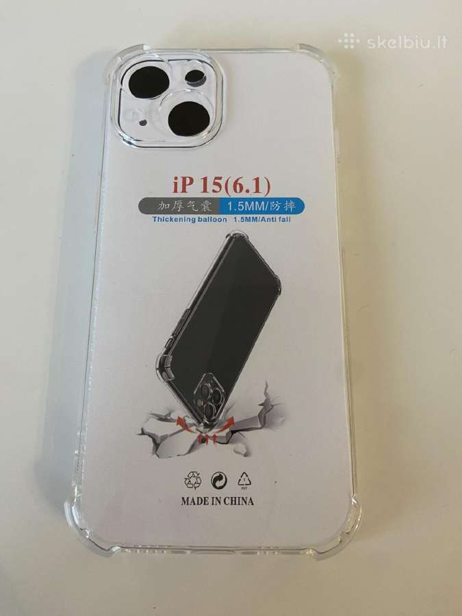 Nauji iPhone 15 dėkliukai