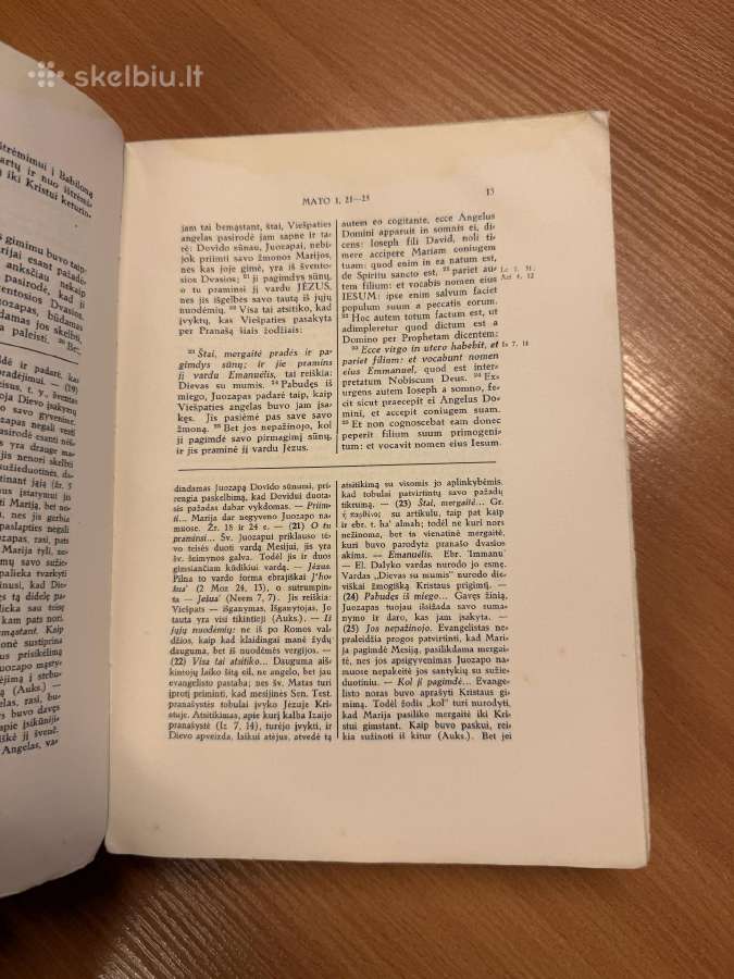 Šventasis Raštas. Penktadis Tomas. 1937 - nuotraukos Nr. 3
