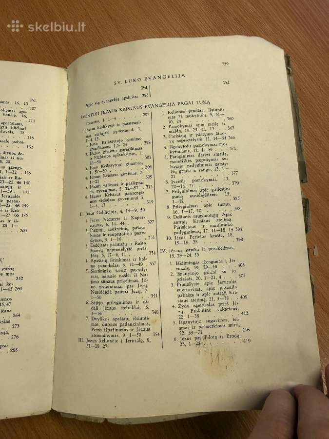 Šventasis Raštas. Penktadis Tomas. 1937 - nuotraukos Nr. 5