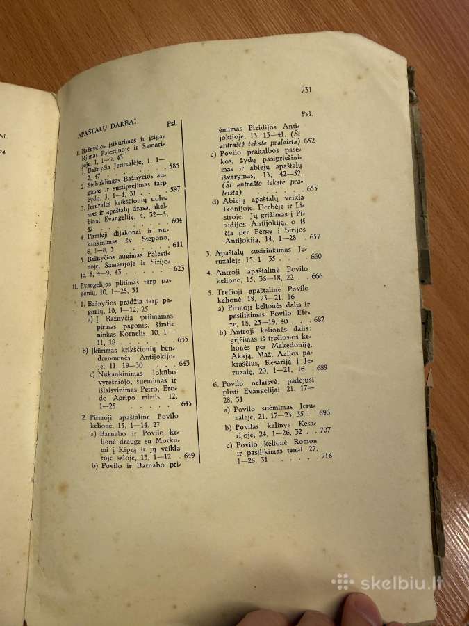 Šventasis Raštas. Penktadis Tomas. 1937 - nuotraukos Nr. 7