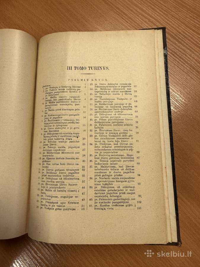 Šventasis Raštas. Trečias Tomas. 1923 - nuotraukos Nr. 5