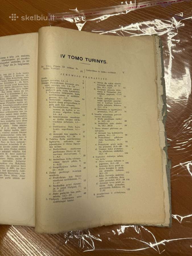 Šventasis Raštas. Ketvirtas Tomas 1932 - nuotraukos Nr. 6