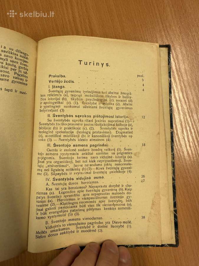 Vidujinis šventųjų gyvenimas 1924 - nuotraukos Nr. 5