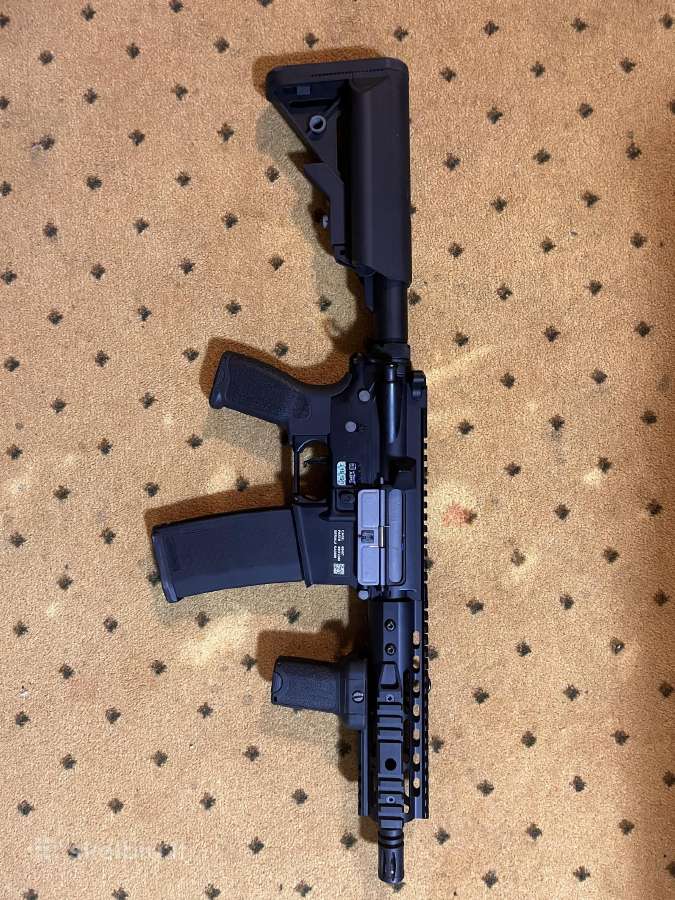 Sa E12 Edge 2.0 juoda carbine replica - nuotraukos Nr. 7