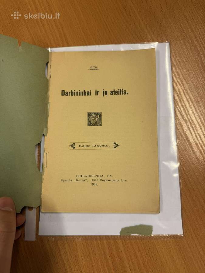 Darbininkai ir jų ateitis 1908 - nuotraukos Nr. 2
