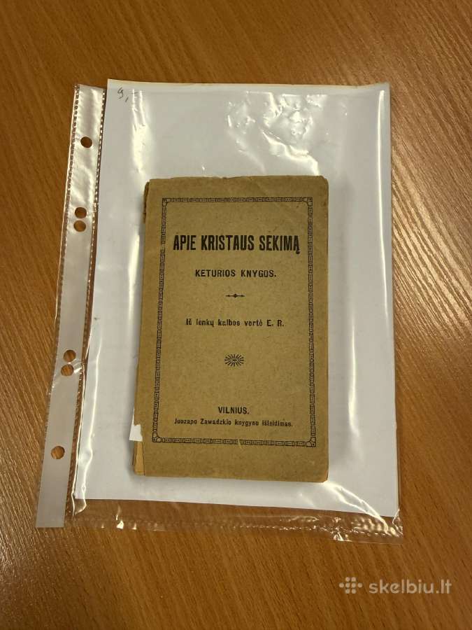 Apie Kristaus sekimą. Keturios knygos. 1915