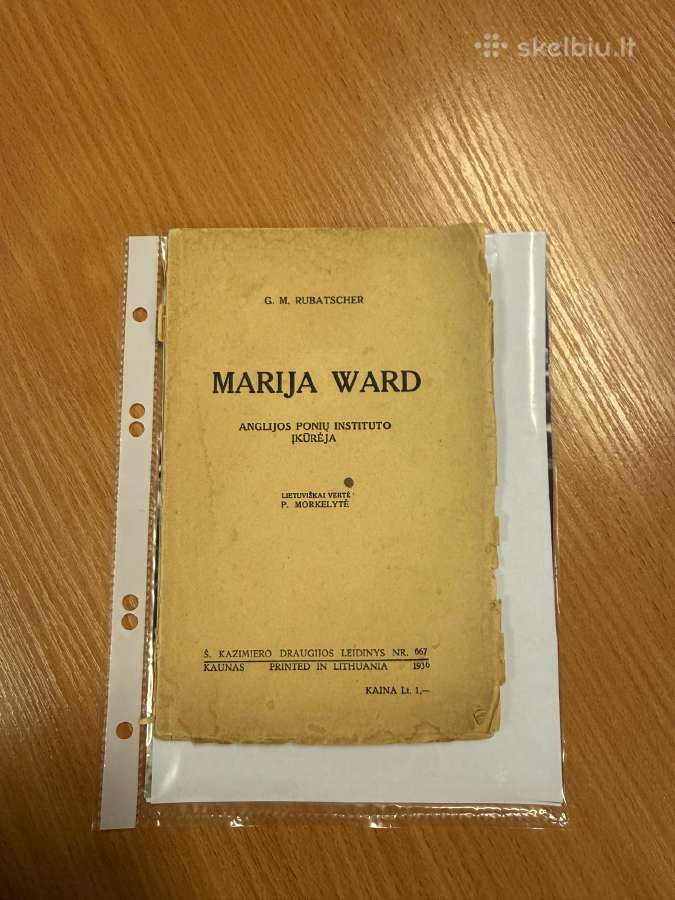 Marija Ward 1936