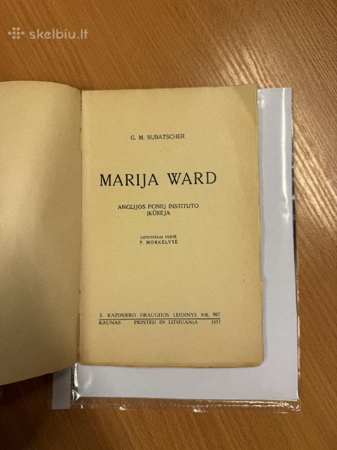 Marija Ward 1936 - nuotraukos Nr. 2