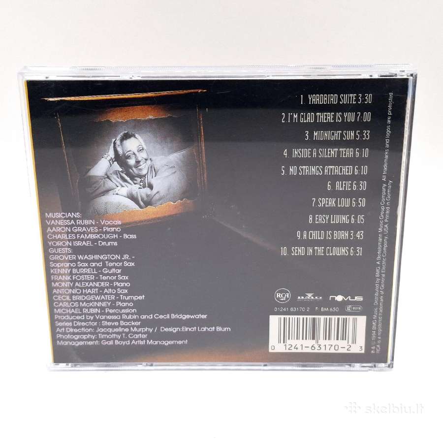 Vanessa Rubin - I'm Glad There Is You (CD) - nuotraukos Nr. 2