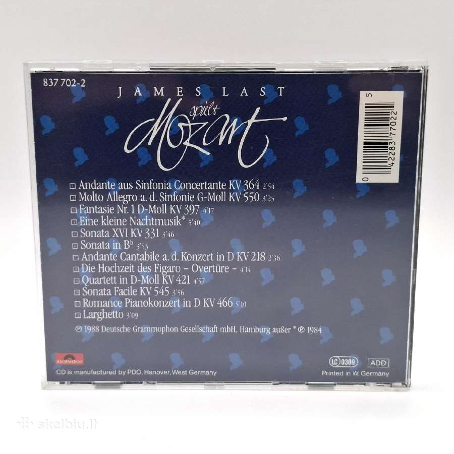 James Last – Spielt Mozart (CD, Albumas) - nuotraukos Nr. 2