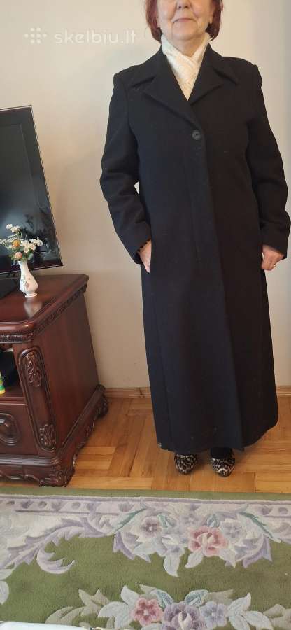 Demisizoninis vilnonis paltas Dobilas