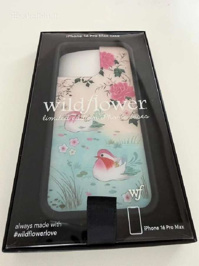 Naujas iPhone 16 Pro Max įdėkliukas Wildflower - nuotraukos Nr. 2