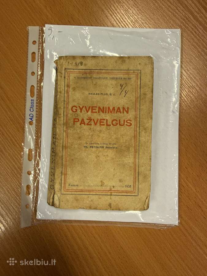Gyveniman pažvelgus 1932