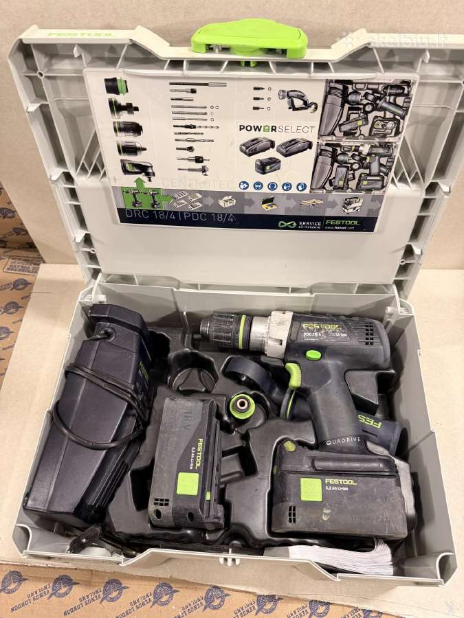 Festool Pdc 18/4 Li-ion Quadrive