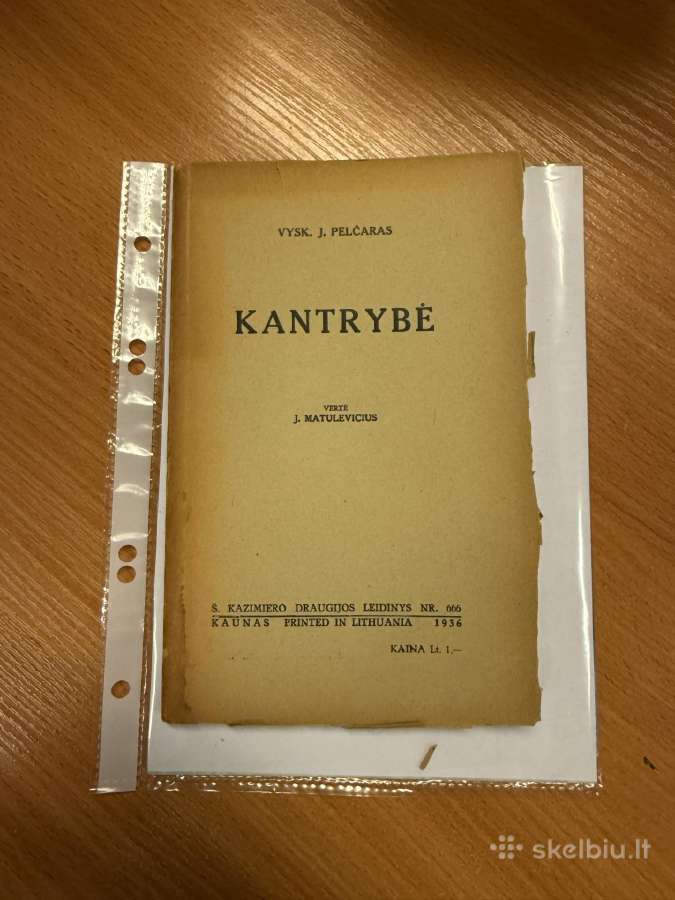 Kantrybė 1936