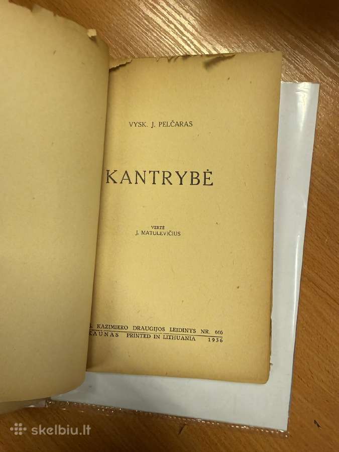 Kantrybė 1936 - nuotraukos Nr. 2