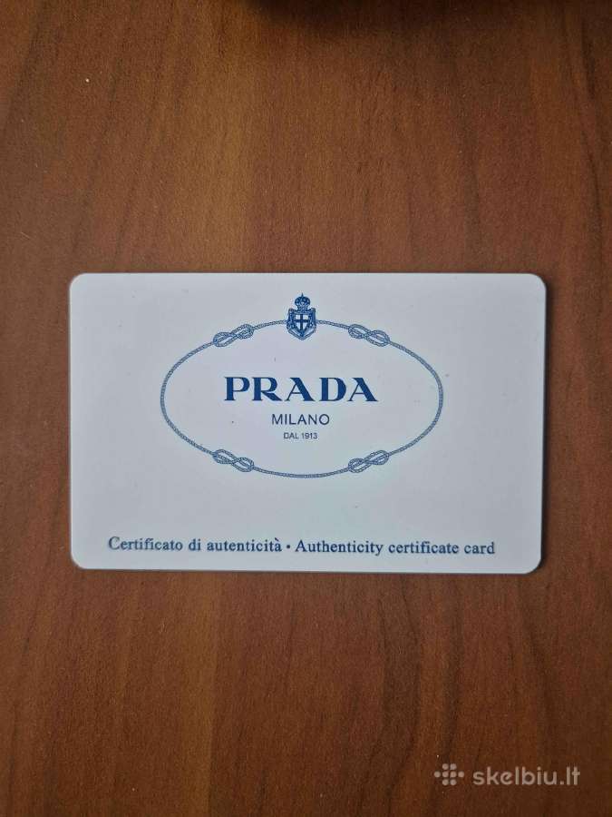 Juoda „prada“ odinė piniginė. - nuotraukos Nr. 6
