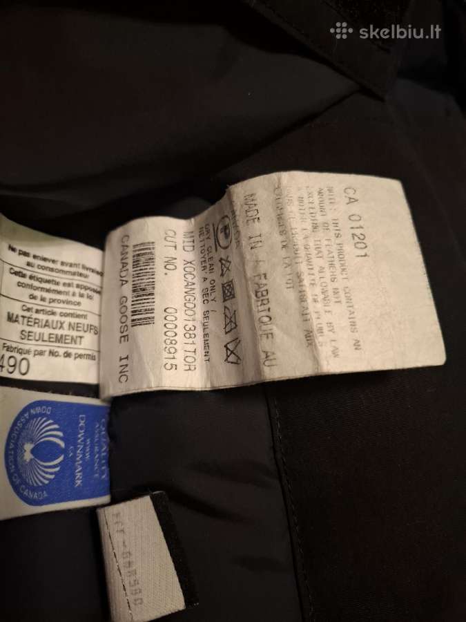 Canada Goose Expedition Xs/tp dyd. pukine striuke. - nuotraukos Nr. 26