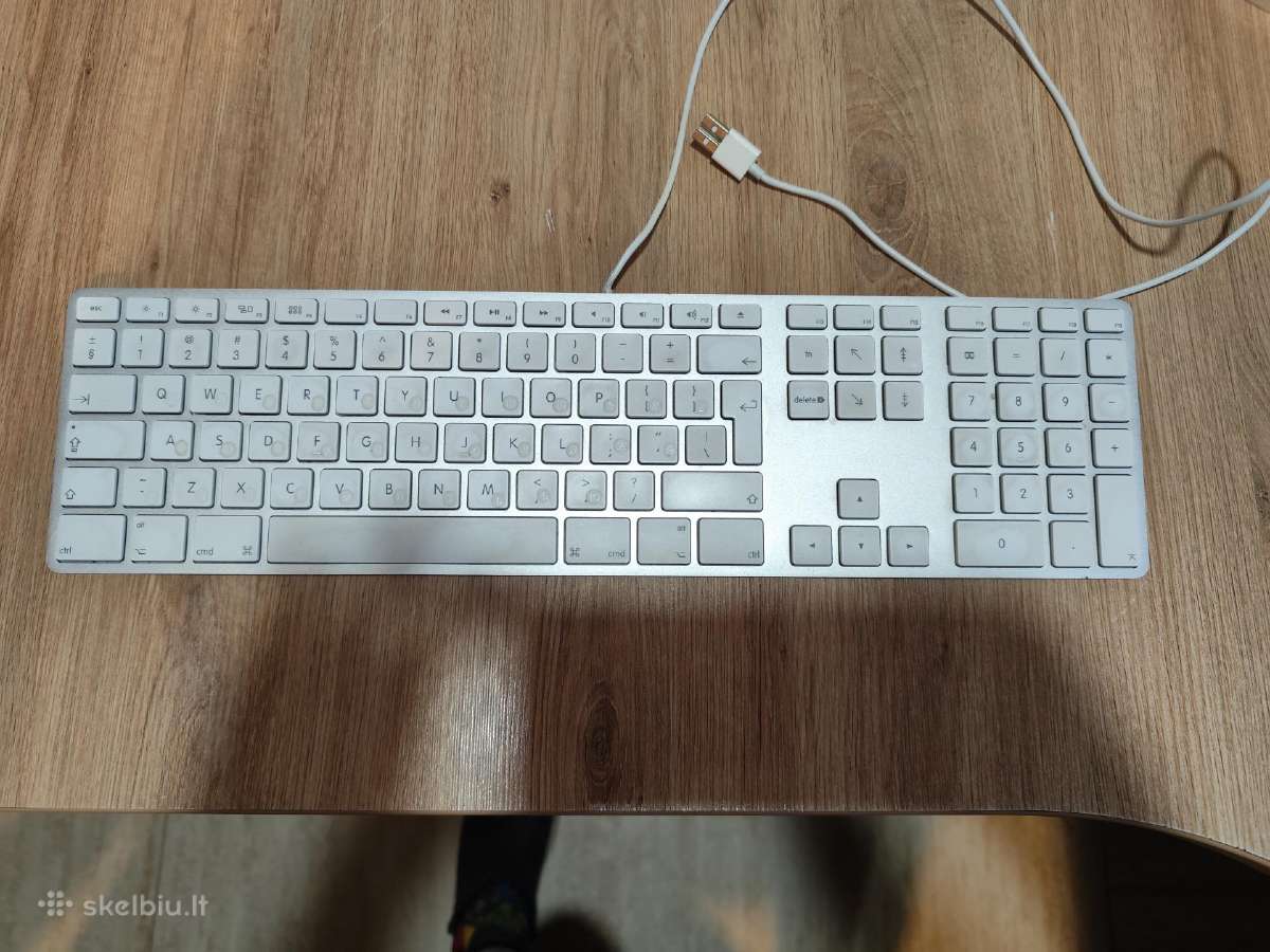 Originali laidine apple klaviatura A1234
