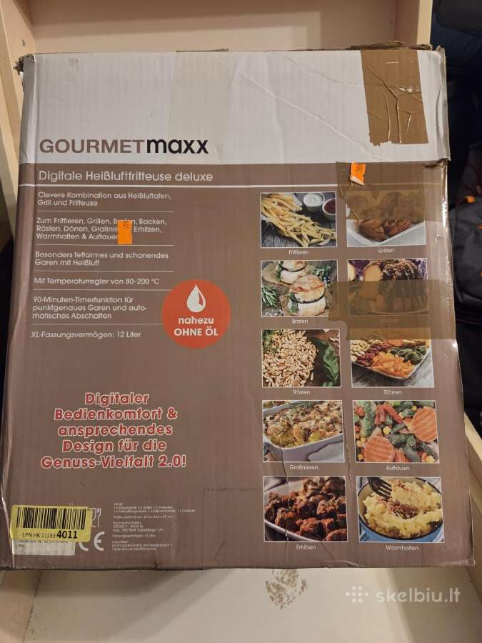 Gourmetmaxx 12 L karšto oro gruzdintuvė / orkaitė - nuotraukos Nr. 7