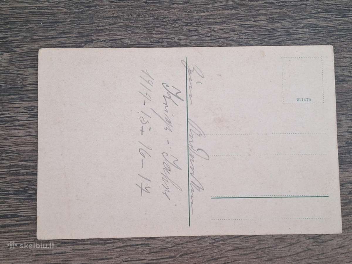 Lietuva 1914 m. Vilniaus gel.stotis, atvirukas - nuotraukos Nr. 2