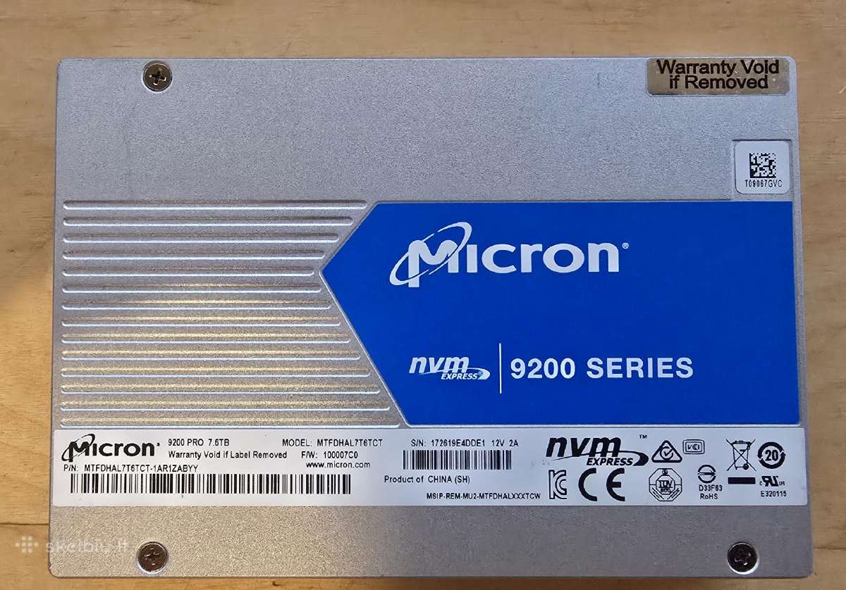 2.5" U.2 U.3 E3.s M.2 Nvme SSD Gen 3.0 4.0 5.0 - nuotraukos Nr. 28