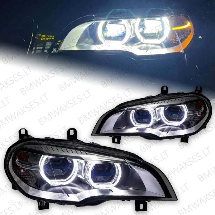Bwm E70/e71 Full LED priekiniai žibintai - nuotraukos Nr. 6