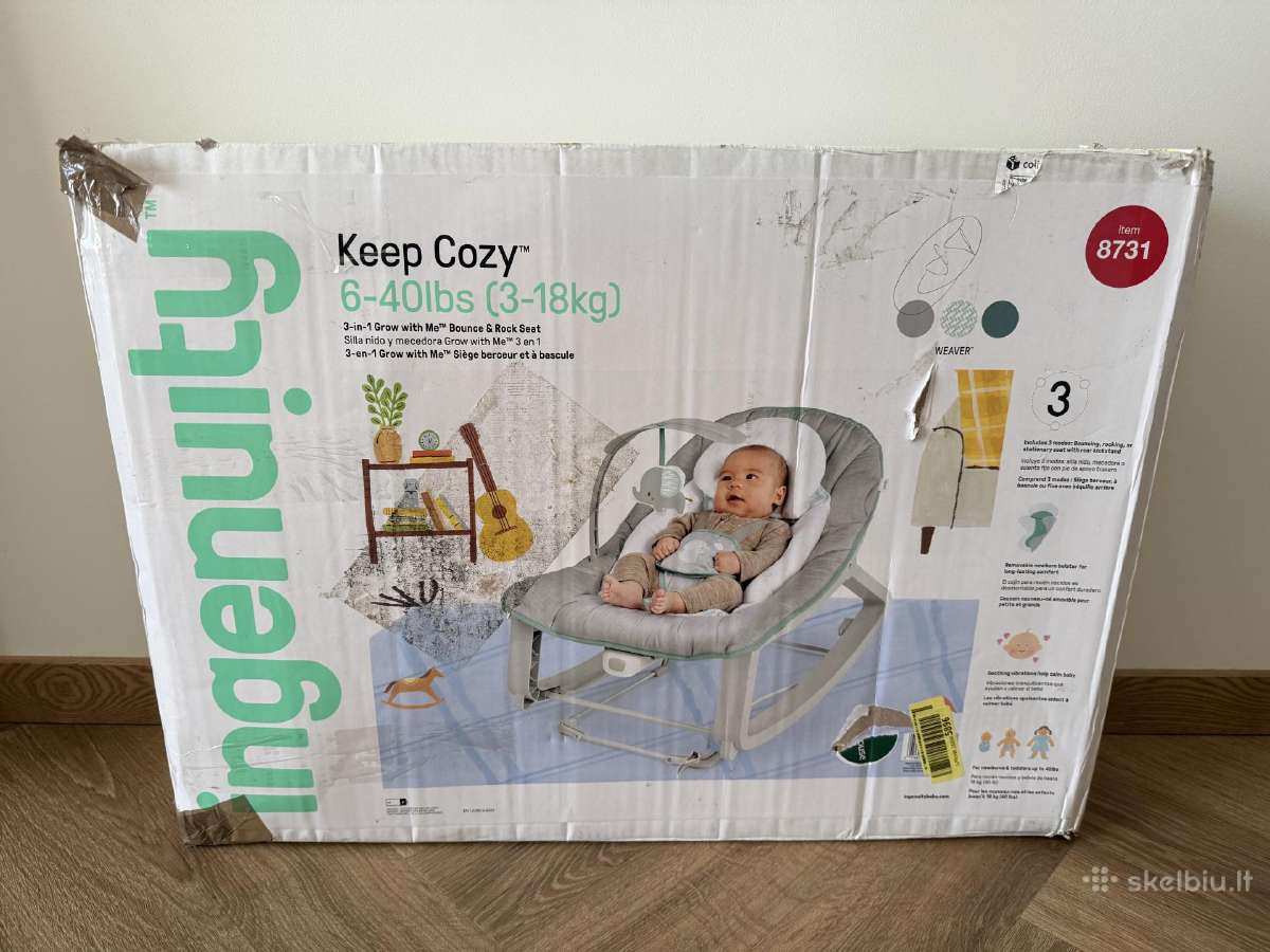 Ingenuity keep cosy supuokle-kreslas 3-18kg - nuotraukos Nr. 6