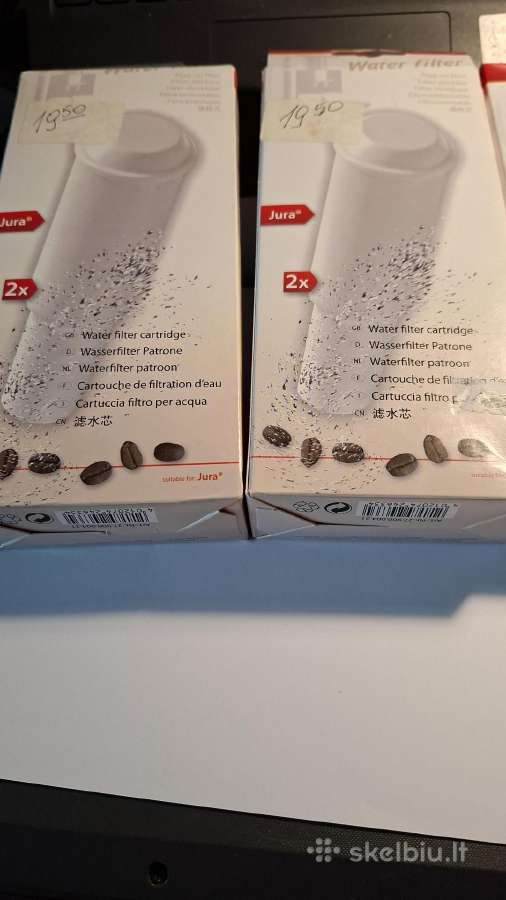 Jura vandens filtrai komp 2 vnt