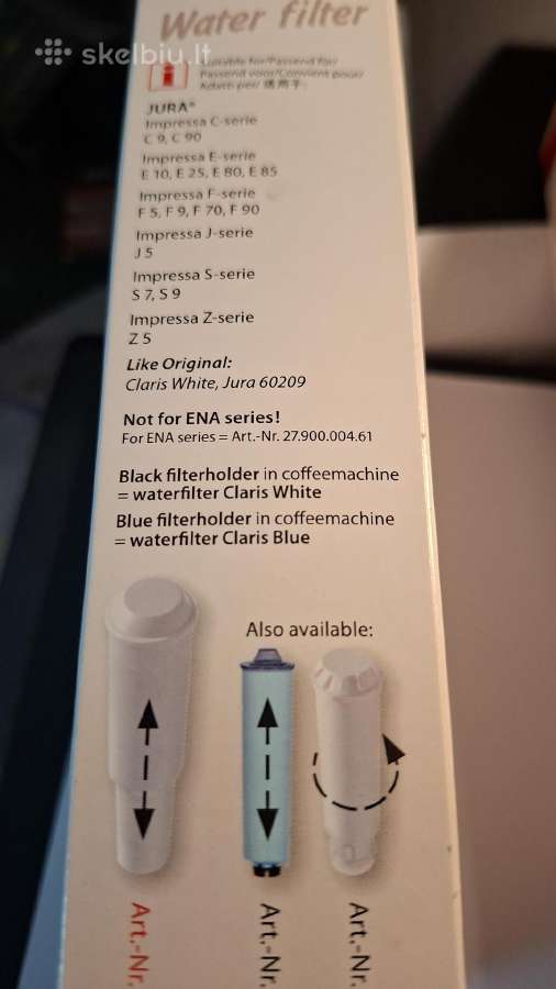 Jura vandens filtrai komp 2 vnt - nuotraukos Nr. 2