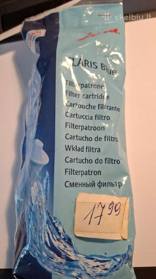 Jura vandens filtra Claris blue