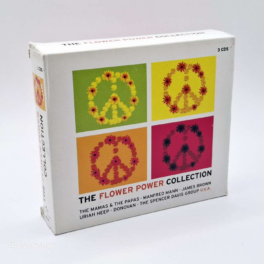The Flower Power Collection (3 x CD rinkinys) Rock - nuotraukos Nr. 3