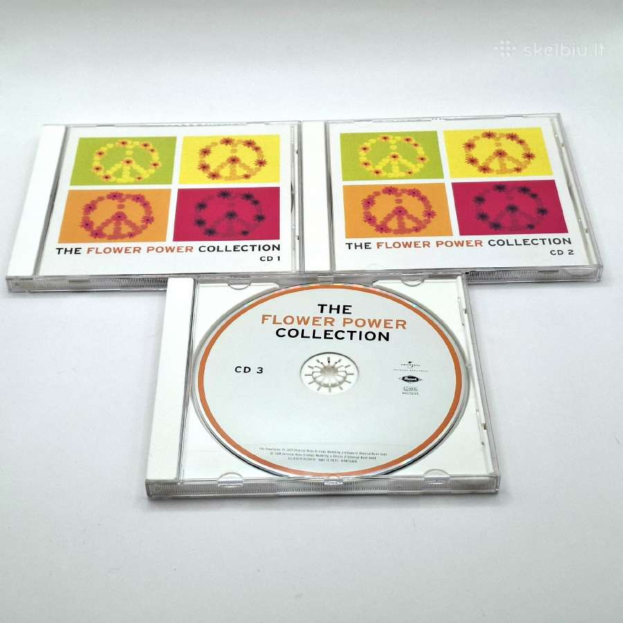 The Flower Power Collection (3 x CD rinkinys) Rock