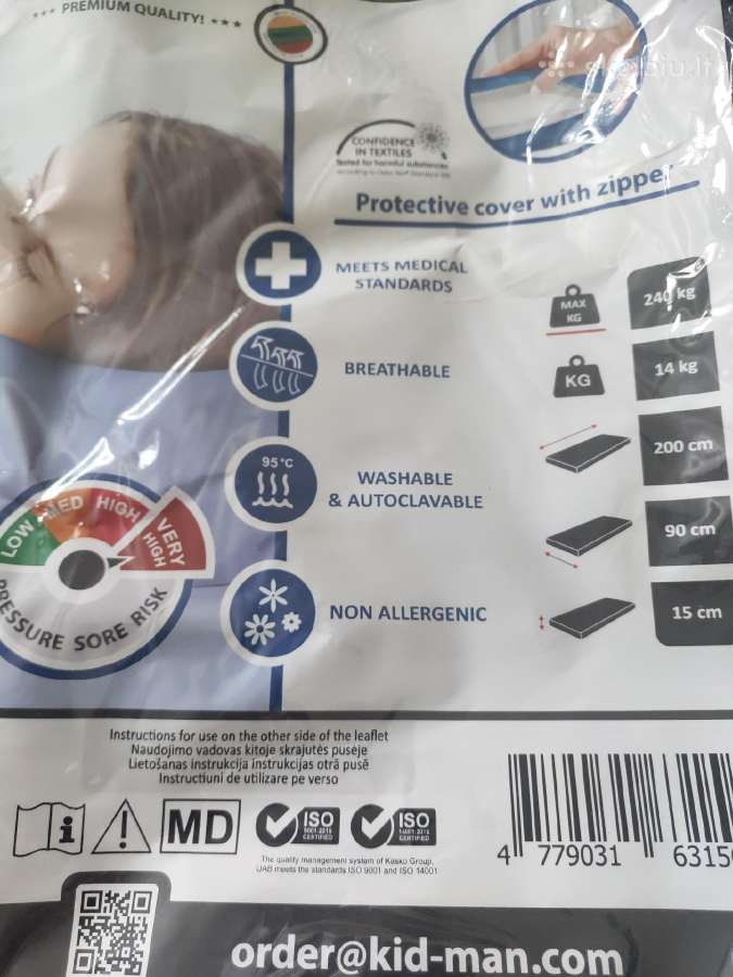 Medicininis čiužinys - nuotraukos Nr. 2