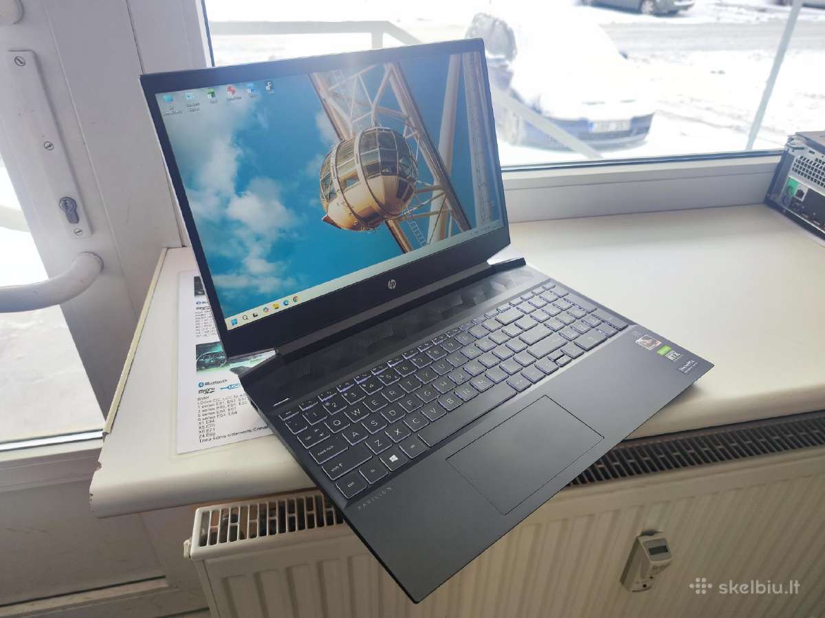 Hp Ryzen 5 5th/144hz/16gb/rtx/b&o/SSD - nuotraukos Nr. 3