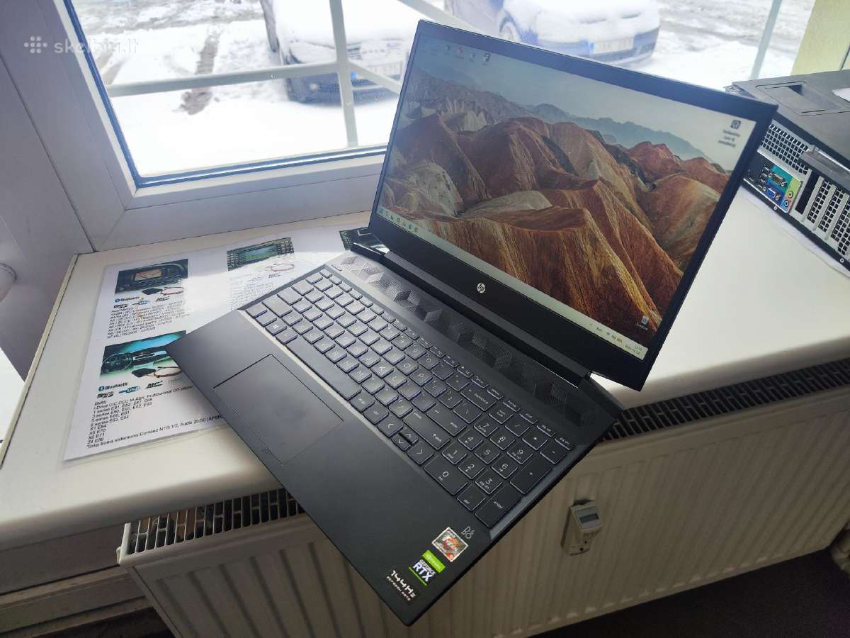 Hp Ryzen 5 5th/144hz/16gb/rtx/b&o/SSD - nuotraukos Nr. 5