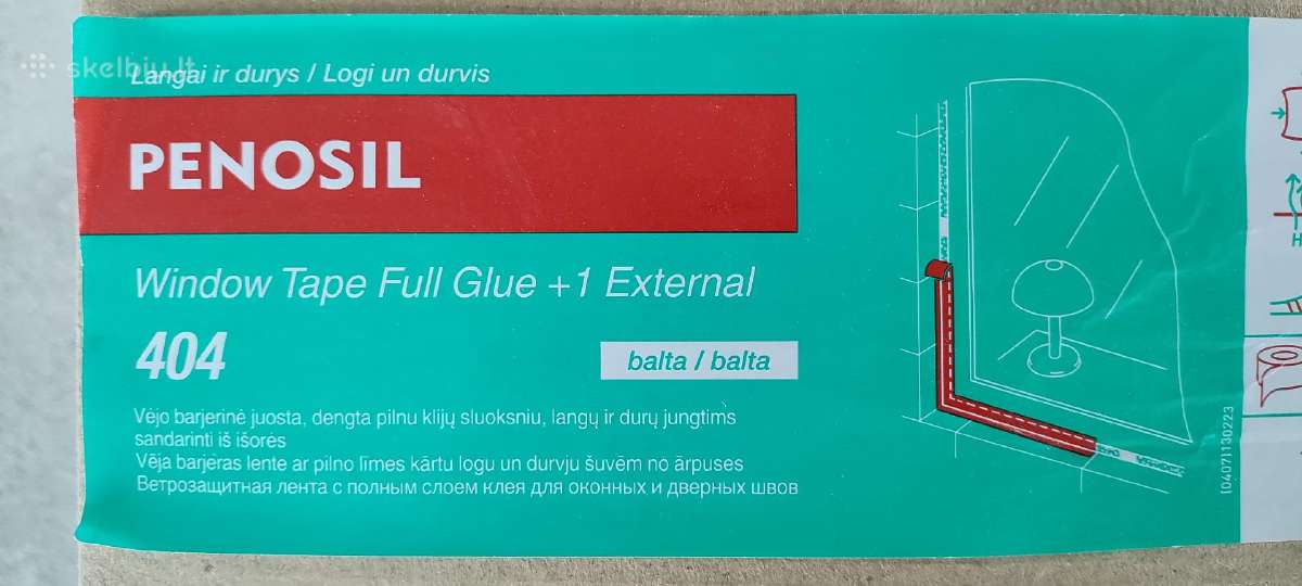Penosil 404 Vejo barjerine juosta,