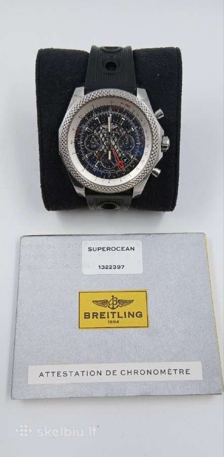 Parduodamas Breitling fin Bentley - nuotraukos Nr. 4