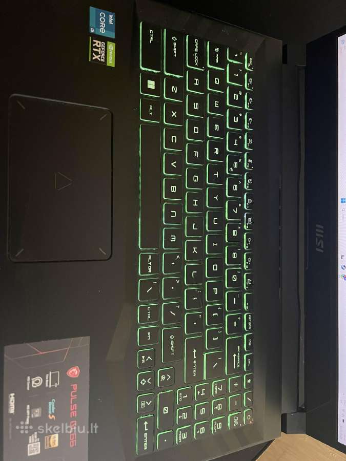 Msi Pulse Gl66 - nuotraukos Nr. 2
