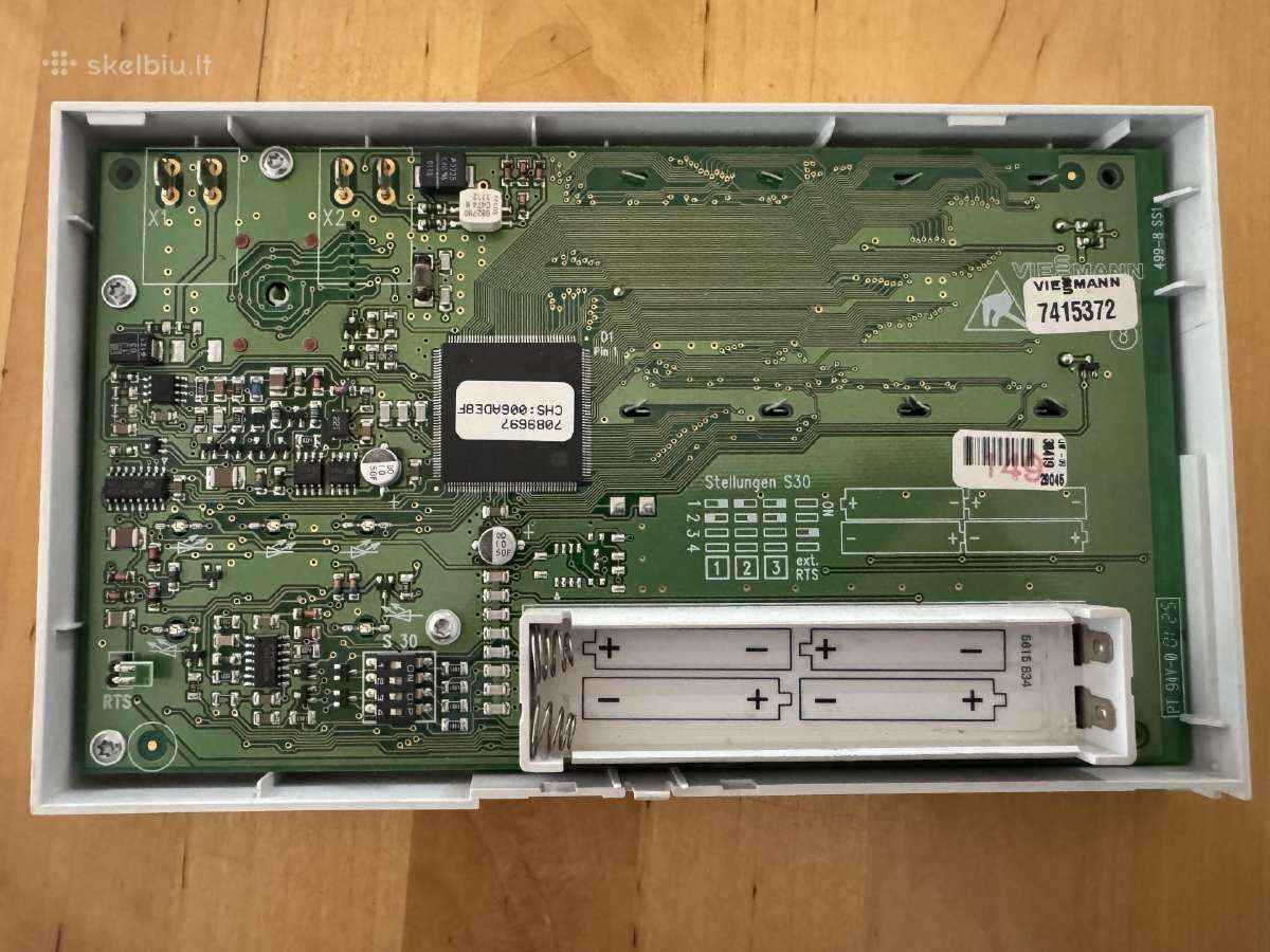 Viessmann Vitotrol 300 valdiklis, laidinis - nuotraukos Nr. 3