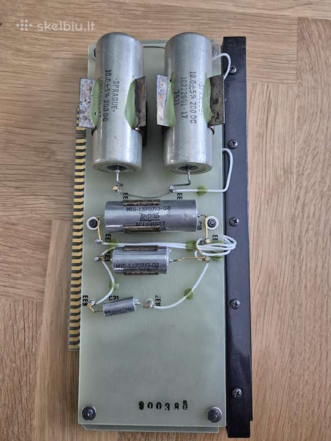 Vintažinės pramoninės / karinės elektronikos plokš - nuotraukos Nr. 3