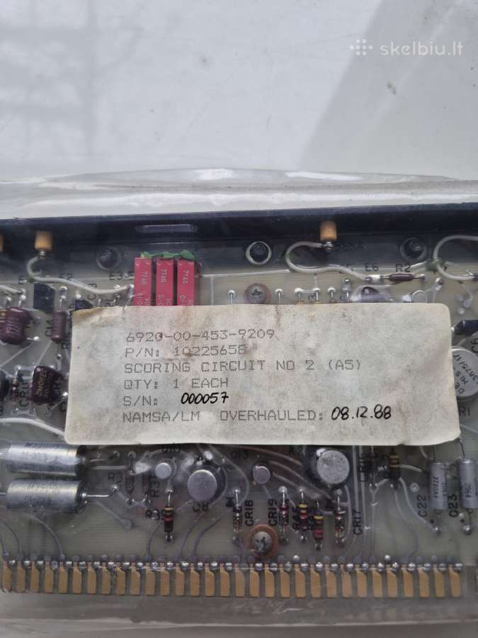 Vintažinės pramoninės / karinės elektronikos plokš - nuotraukos Nr. 4